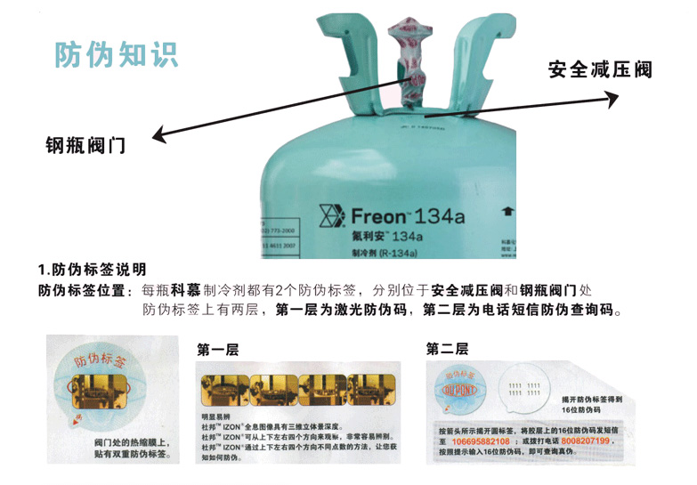 科慕(原杜邦)R134a 科慕(原杜邦)R134a